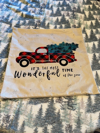 It's the Most Wonderful Time of the Year Pillow Cover