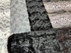 Black & Grey's Minky Cuddle Panel Blanket