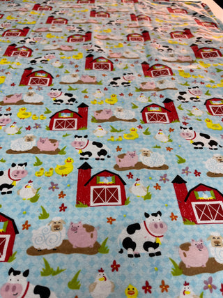 Farm Barnyard Child Blanket