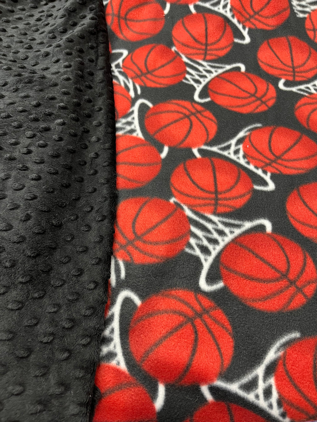 Basketball Hoops Blanket *Choose backing & Can add embroidery customization