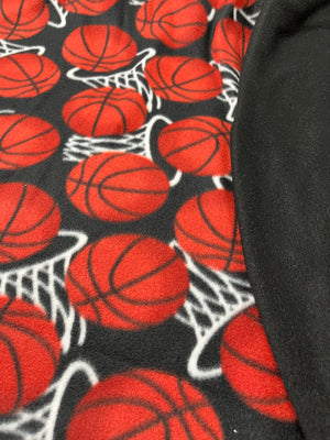 Basketball Hoops Blanket *Choose backing & Can add embroidery customization