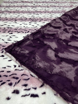 Berry Falcon Seal Spotted Animal Print Blanket *Choose Baby to Comforter Size & Pillow Covers
