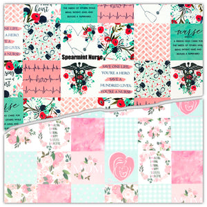 Create A Custom Hero Blanket or Comforter *Many Options * Police, Fire Fighter, Nurse, Paramedic, Mom, Veteran