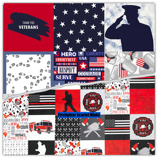 Create A Custom Hero Blanket or Comforter *Many Options * Police, Fire Fighter, Nurse, Paramedic, Mom, Veteran