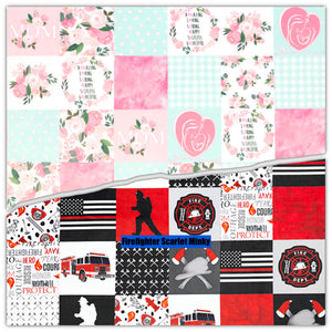 Create A Custom Hero Blanket or Comforter *Many Options * Police, Fire Fighter, Nurse, Paramedic, Mom, Veteran