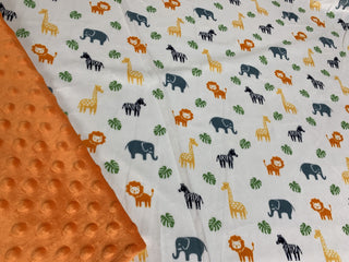 Safari Animals Small Blanket