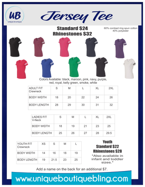 Football Jersey Tee - More Options