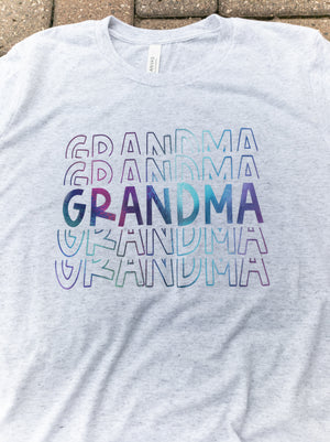 Grandma Rainbow Tee