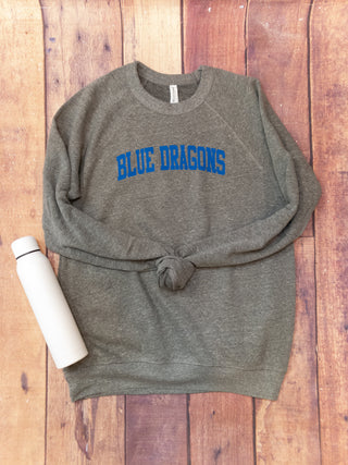 Blue Dragons Athletic Crewneck Sweatshirt