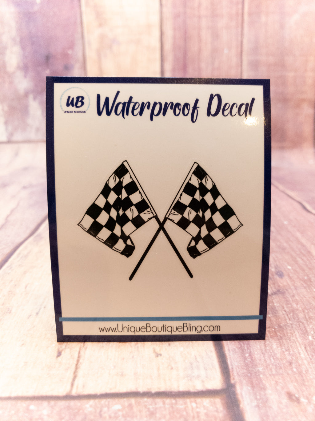 Checkered Flag Decal
