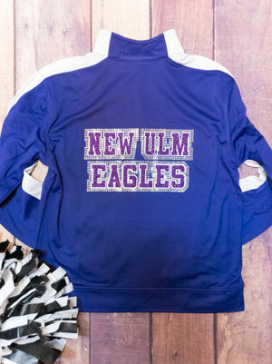Eagles New Ulm Rhinestone Full Zip Jacket