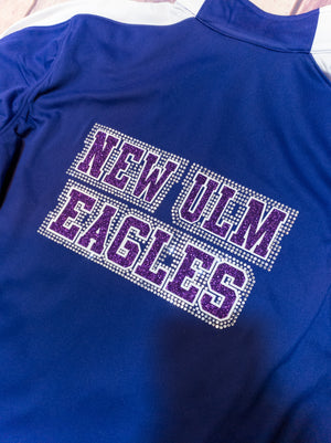 Eagles New Ulm Rhinestone Full Zip Jacket