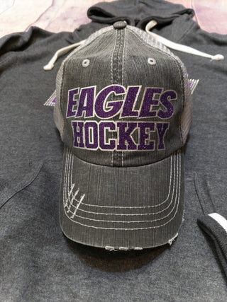 Eagles Hockey Trucker Hat