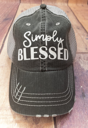 Simply Blessed Trucker Hat