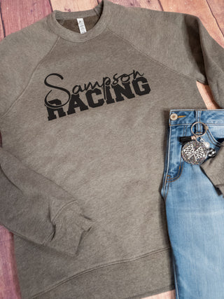 Personalized Your Team Racing Crewneck Sweatshirt