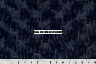 Navy Aztec Lush Minky Blanket - Choose Backing Option & Size