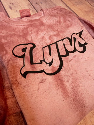 Lynx Clay Colorblast Crewneck Sweatshirt