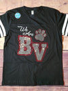 Lynx We Are BV Rhinestone Jersey Tee