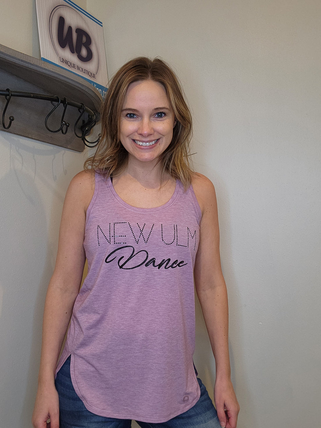 New Ulm Dance Rhinestone Ogio Tank