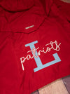 Patriots L Red Lightweight Jacket