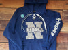 Raiders Rhinestone Lace-Up Hoodie