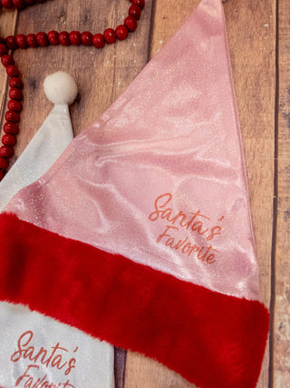 Santa's Favorite Sparkle Santa Hat