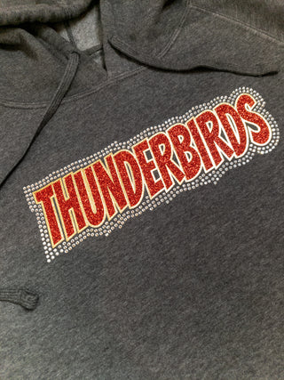 Thunderbirds Classic Rhinestone Hoodie