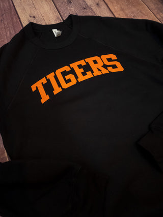 Tigers Athletic Black Crewneck Sweatshirt