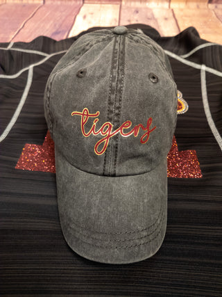 Tigers Baseball Hat - Maroon & Gold