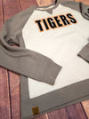 Tigers Gray League Crewneck - Ladies Fit