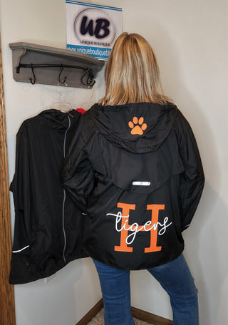 Tigers H Black Lightweight Jacket