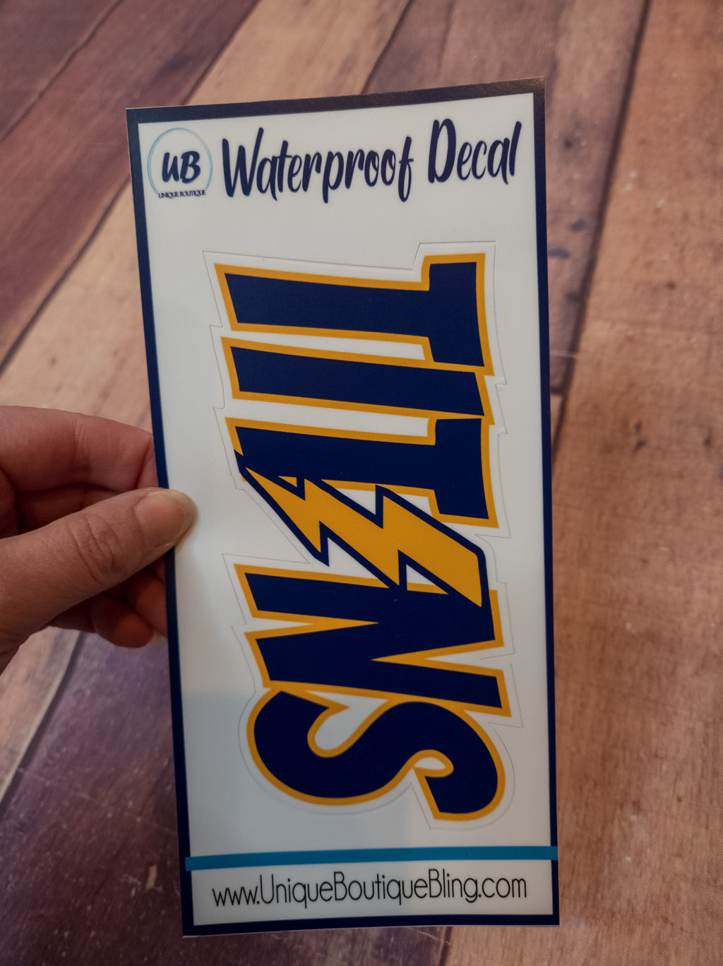 Titans Decal – Unique Boutique