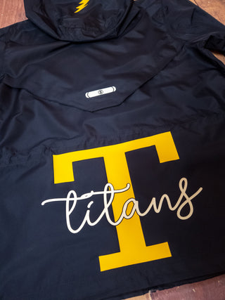 Titans T Navy Lightweight Jacket