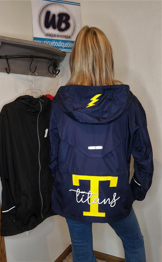 Titans T Navy Lightweight Jacket