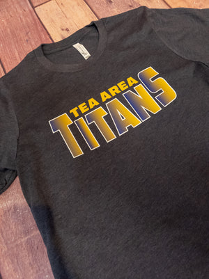 Titans Tea Area Navy Tee