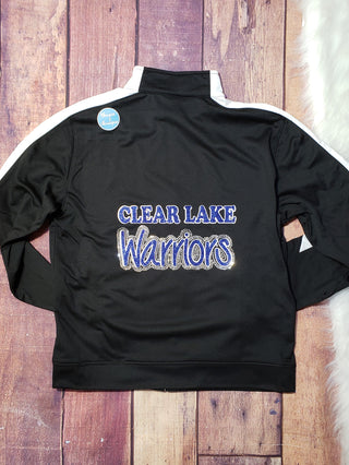 Warriors Clear Lake Rhinestone Full Zip Jacket