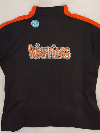 Warriors Rhinestone Full Zip Jacket