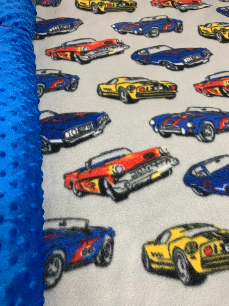 Classic Cars Blanket - Choose from 4 backing options! – Unique Boutique