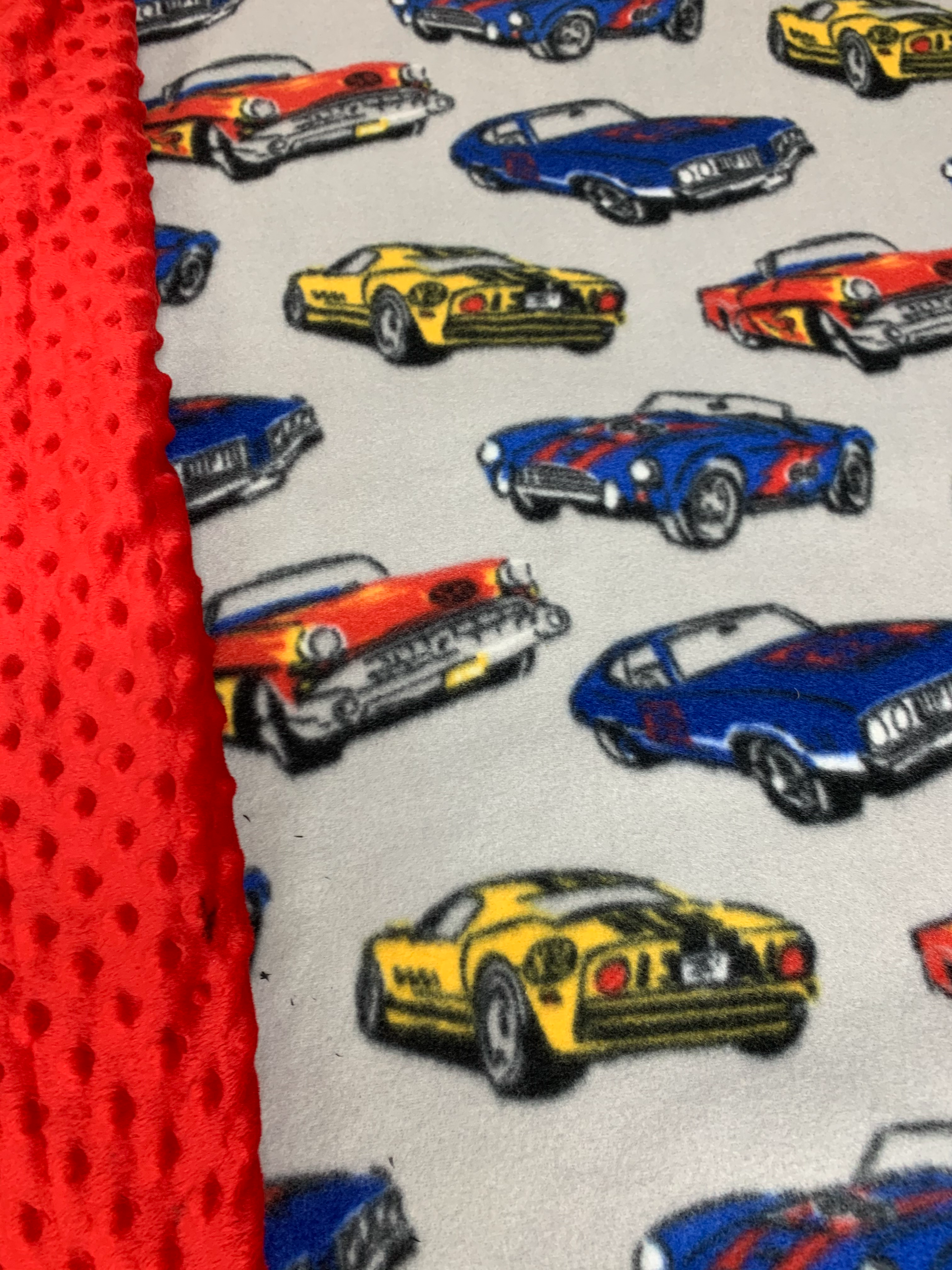 Classic Cars Blanket - Choose from 4 backing options! – Unique Boutique