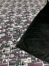 Purple & Grey 4 Abreast Sprint Cars At Their Best Minky Blanket